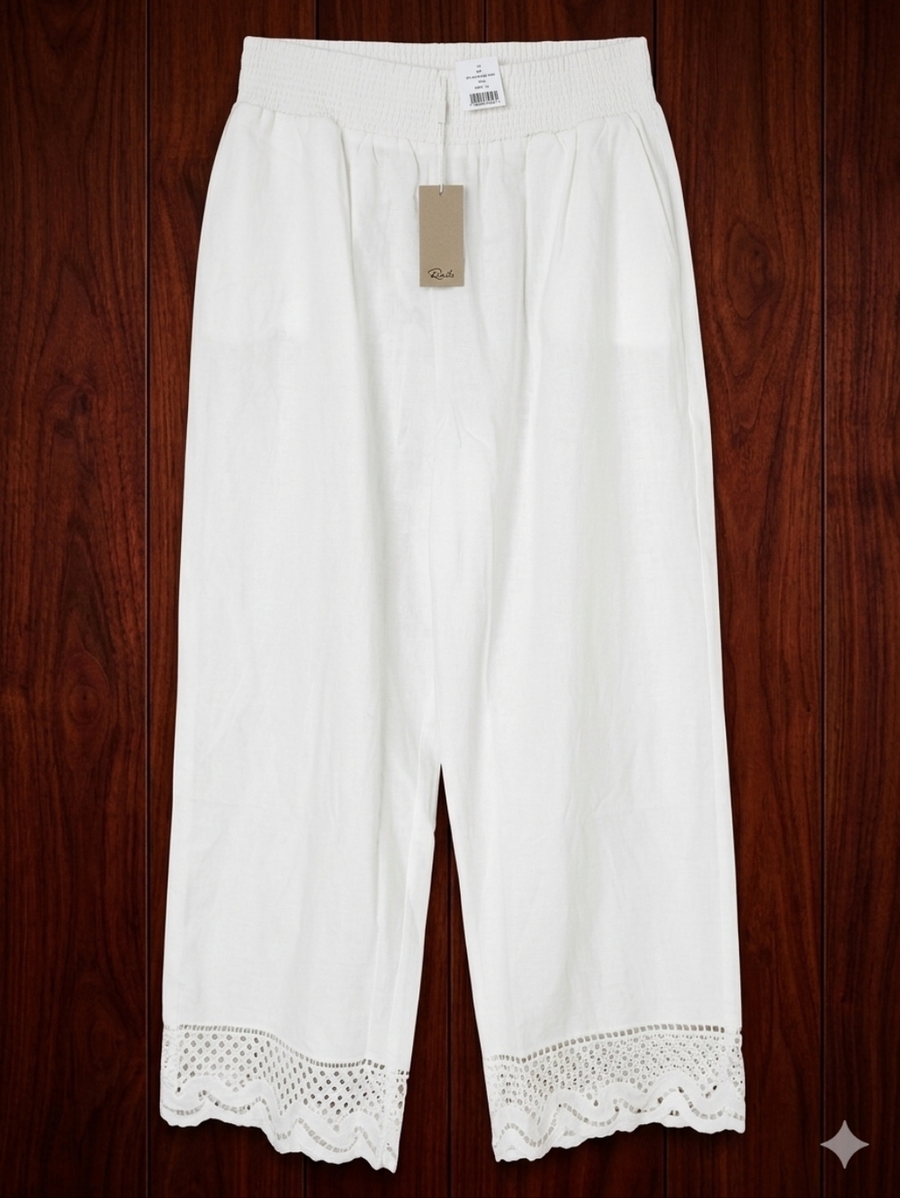 Rails White Henrik Pants Size XL